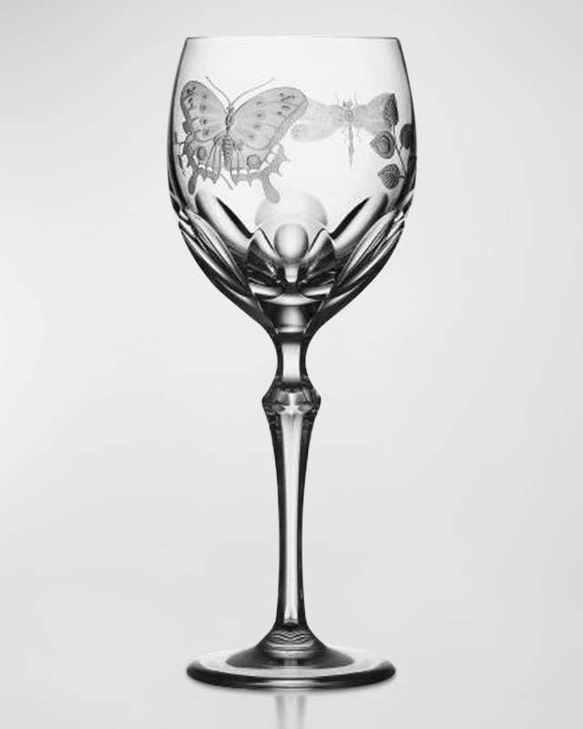 Springtime Clear Wine Goblet